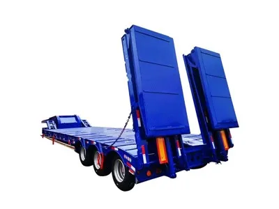 3 軸 70 トン取り外し可能なグースネック低床トレーラー